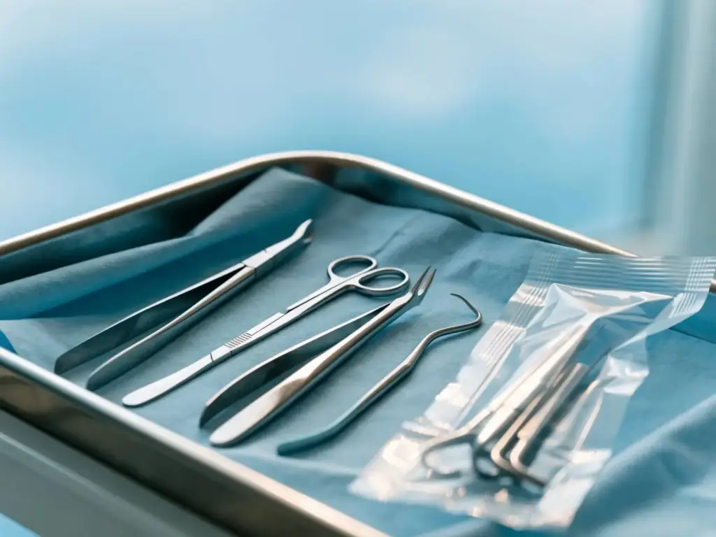 Strumentario chirurgico sterile per chirurgia orale e implantologia